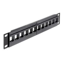 Keystone Panel 10&Quot; 12Port Delock 43259