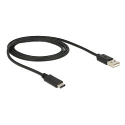 Usb Cable Type-C Male To Usb 2.0 Type-A Male 1 M Delock 83600