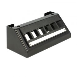 Keystone Multimedia Panel 6 Port Black Delock 86268