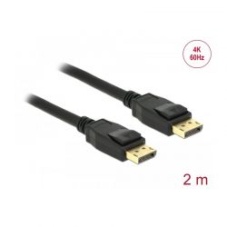 Καλωδιο Display Port 2M V1.2  4K Delock 83806
