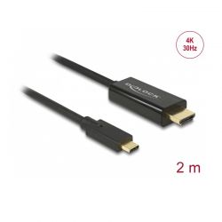 Cable Type-C Male To Hdmi Male 4K 2,0 M Delock 85259