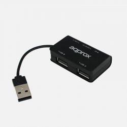 Hub 3 Port Usb 2.0&Amp;Card Reader Sd/Micro Sd Approx HT8B