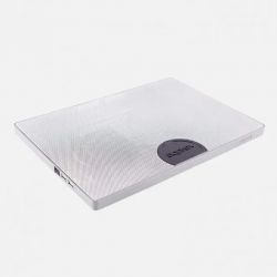 Notebook Cooling Pad 2 Fan Λευκο 2Xusb Port Approx NBC05W