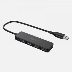 Hub 4 Port Usb 3.0 Black (Χωρις Τροφοδοτικο) Approx C49