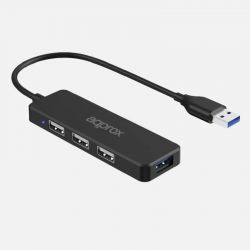 Hub 4 Port Usb 3.0 To (3Xusb 2.0 Ports &Amp; 1Xusb 3.0 Port) Χωρις Τροφοδοτικο Black Approx C47