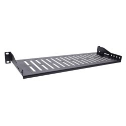 Ράφι Βάθους  15Cm 1U Για Βαρος 10Kgr Mαυρο Intos 19114A