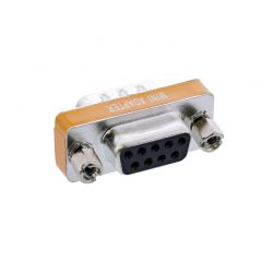 Adapter D-Sub 9 Pin Male To  Female Null Modem Intos 31437