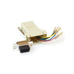 Adapter Db9 F - Rj45 F 8P/8C Intronics TD09F8