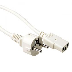 Καλωδιο Τροφοδοσιας 1.50M Schuko Plug Λευκο Intronics AK5013