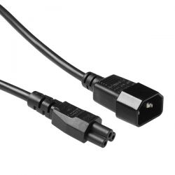 Καλωδιο Επεκτασης Τροφοδοσιας C5 To C14 2M Intronics AK5028