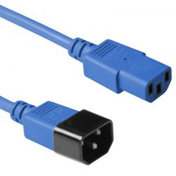 Καλωδιο Επεκτασης Τροφοδοσιας C13 - C14 3M Μπλε Intronics AK5111