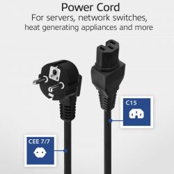 Καλωδιο Τροφοδοσιας Iec320/C15-Σε Σουκο 120C 2M Intronics AK5313