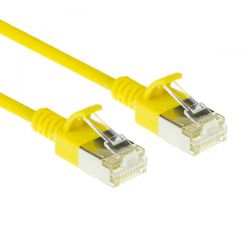U/Ftp 0.50M Cat6A Κίτρινο Slim Lszh Intronics DC7800