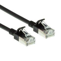 U/Ftp 3M Cat6A Μαυρο Slim Lszh Intronics DC7903