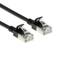 U/Ftp 5M Cat6A Μαυρο Slim Lszh Intronics DC7905