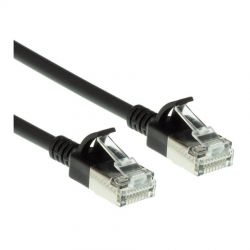 U/Ftp 10M Cat6A Μαυρο Slim Lszh Intronics DC7910