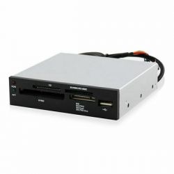 Panel 3.5&Quot; Card Reader Internal Black  With Usb 2.0 Port Intronics EM9000