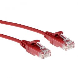 Utp 2M Cat6 Κοκκινο Slim Lszh Intronics DC9502