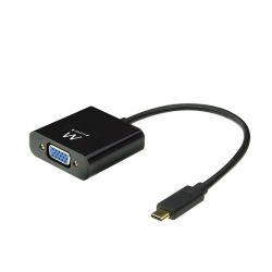 Adapter Usb Type-C Male To Vga/F New Code Ac7300 Intronics EW9821