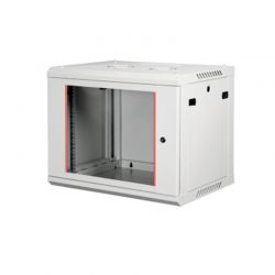Επίτοιχη Καμπίνα Steel 15U Με Βάθος 450Mm Light Grey Steel STEEL-15U6045-LG-A