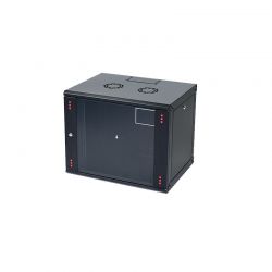 Επίτοιχη Elegant Wall 7U Με Βάθος 450Mm Μαύρη Elegant ELGW07U6045BL111