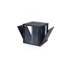 Επίτοιχη Elegant Wall 7U Με Βάθος 600Mm Μαύρη Elegant ELGW07U6060BL111