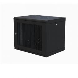 Επίτοιχη Elegant Wall 20U Με Βάθος 450Mm Μαύρη Διατρητη &Apos;&Apos;Flat Pack&Apos;&Apos; Elegant ELGW20U6045BL911D