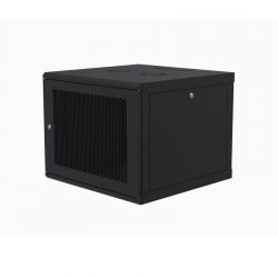 Επίτοιχη Elegant Wall 20U Με Βάθος 600Mm Μαύρη Διατρητη &Apos;&Apos;Flat Pack&Apos;&Apos; Elegant ELGW20U6060BL911D