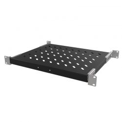Ραφι 1Uγια Rack Με Βαθος 60Cm 50Kgr L= 34,50Cm+Brackets Ral9005 Mirsan SBR60.01_YK