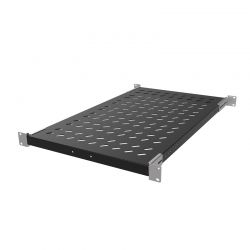 Ραφι 1U Για Rack D=1000 50Kgr.L=72,50Cm (+ Brackets) Ral9005 Mirsan SBR100.01_YK