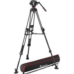 Manfrotto 504X + Alu Fast Twin Tripod