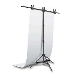 Jinbei φόντο PVC 100*200cm με στήριγμα Μαύρο