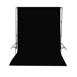 Jinbei Υφασμάτινο Φόντο Μαύρο 3x6m