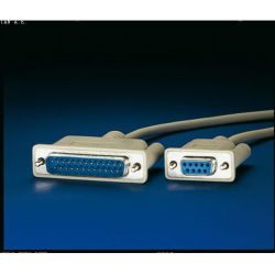 Serial Printer Cable Db25m - Db9f 1.8μ 11.01.4618 RΟLΙΝΕ
