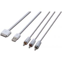 Apple A/v Cable +usb DB-600101-015-W DΙGΙΤUS