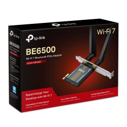 ΚΑΡΤΑ PCIe WI-FI BE6500 Wi-Fi 7 Bluetooth 5.4 +LP Archer TBE400E TP-Link