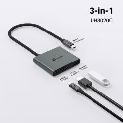 Docking Station Type-C to 4K HDMI, 1x USB 3..0 ,USB-C PD 100W UH3020C TP-Link