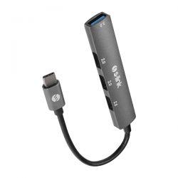 HUB USB Type-C M to 3 ports USB 2.0 Type-A F & 1 port USB 3.0 Type-A F 39883/SW-U324 S-Link