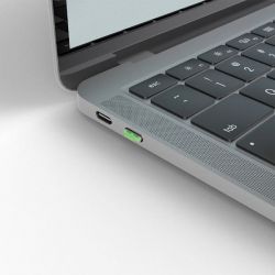 Port Blocker USB Type-C (without key) Pack of 10 Green 40438 Lindy