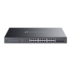 SWITCH 24-Port Gigabit and 4-Port 10GE SFP+ L2+ Managed Switch with 16-Port PoE+ & 8-Port PoE++ 500W SG3428XMPP TP-Link