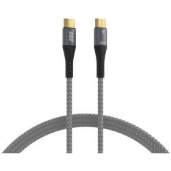 USB CABLE Type-C male to USB Type-C male (USB 2.0) PD3.0 100W 5A 2m (PD & DATA) USB-CC-00003 EFB