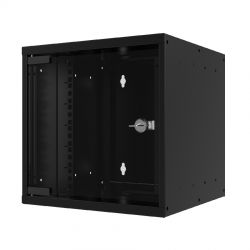 Επίτοιχη καμπίνα 9U 10" W=312mm, D=300mm BLACK WGB-1009TS.30 EFB
