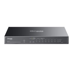 SWITCH Omada 10-Port Gigabit Easy Managed with 8-Port PoE+ 63W ES210GP TP-Link