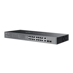 SWITCH Omada 20-Port Gigabit Easy Managed with 16-Port PoE+ 19'' 250W ES220GMP TP-Link