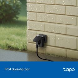 Mini Smart Wi-Fi Socket Outdoor , Energy Monitoring, Matter Certified TAPO P410M TP-Link