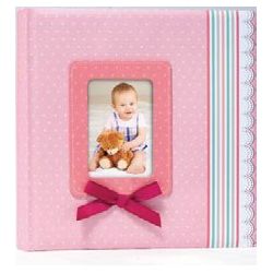 Άλμπουμ Βάπτισης Ριζόχαρτο Ribbon 31X31Cm 30 Φύλλων 12660
