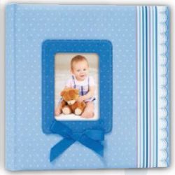 Άλμπουμ Βάπτισης Ριζόχαρτο Ribbon 31X31Cm 30 Φύλλων 12660