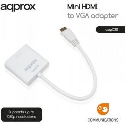 Adapter Hdmi-mini C/m-vga/f APPC20 ΑΡΡRΟΧ