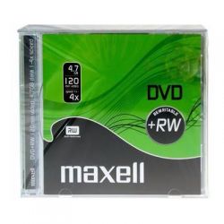 Dvd+Rw Maxell Jewel Case 4.7Gb/4X