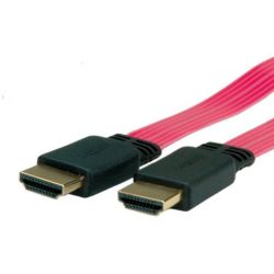 Καλωδιο HDMI 3m w/EthernetUltra slim 11.04.5540 Roline